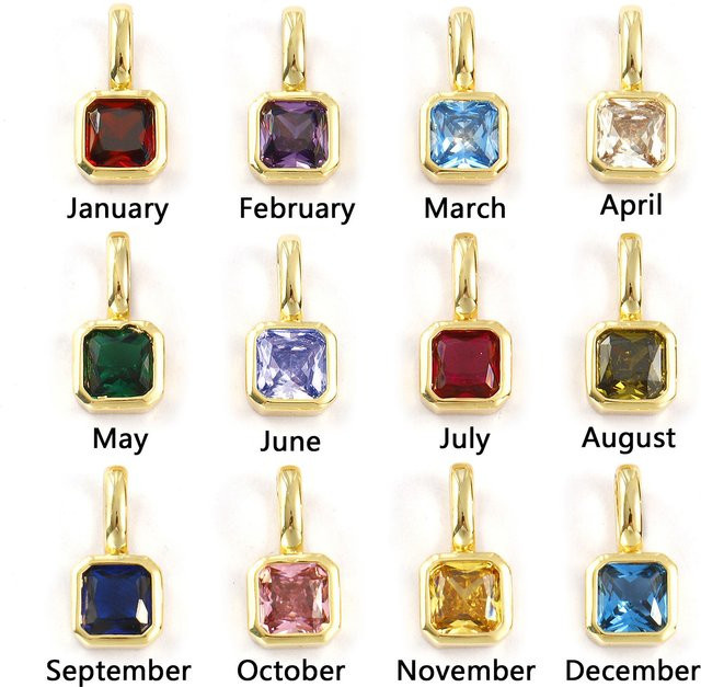 DoreenBeads Anhänger Messing, Zirkonia, Gold, Unisex, 15,5 mm x 7,5 mm - Bild 1