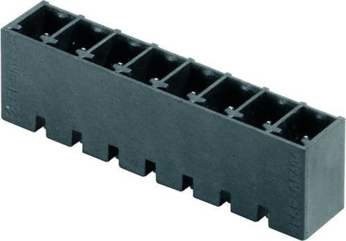 Weidmüller Stiftgehäuse-Platine BC/SC in Schwarz mit 6 Rastermaß 3,81 mm, 50 Stück - Bild 1