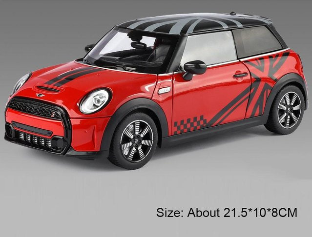 Linyi toy car Mini Cooper S 530Li, Modellauto, Skala 1:18, Schwarz, ab 14 Jahren - Bild 1