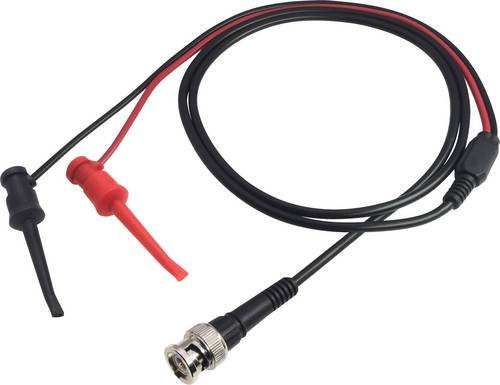 Voltcraft MSC-101 BNC-Messleitung Schwarz Rot Länge: 1,14 m - Bild 1