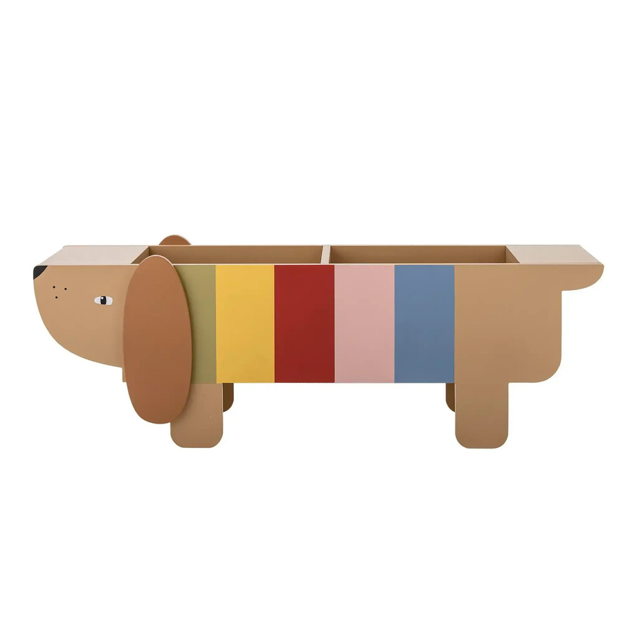 Bloomingville Mini Charlie Aufbewahrungsbox aus Holz in Multicolor im skandinavischen Stil - Bild 1