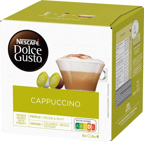 Nescafé Dolce Gusto Cappuccino, Kapseln, 16 Stück, 186,4 g - Bild 1