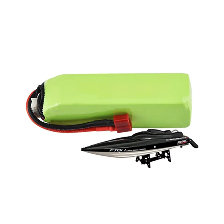 Feilun LiPo Akku 4S 14,8 V 3200mAh mit T-Stecker für RC High Speed Boote FT010 FT011 - Bild 1