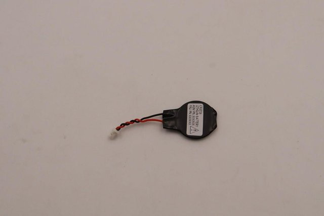 Lenovo RTC Knopfzellen Batterie CR2016 Schwarz 30mm 2-Pin 5B11J37984 - Bild 1
