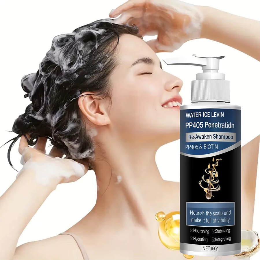 Water Ice Levin Shampoo mit Biotin, Keratin, Kollagen & Rosmarin - Bild 2