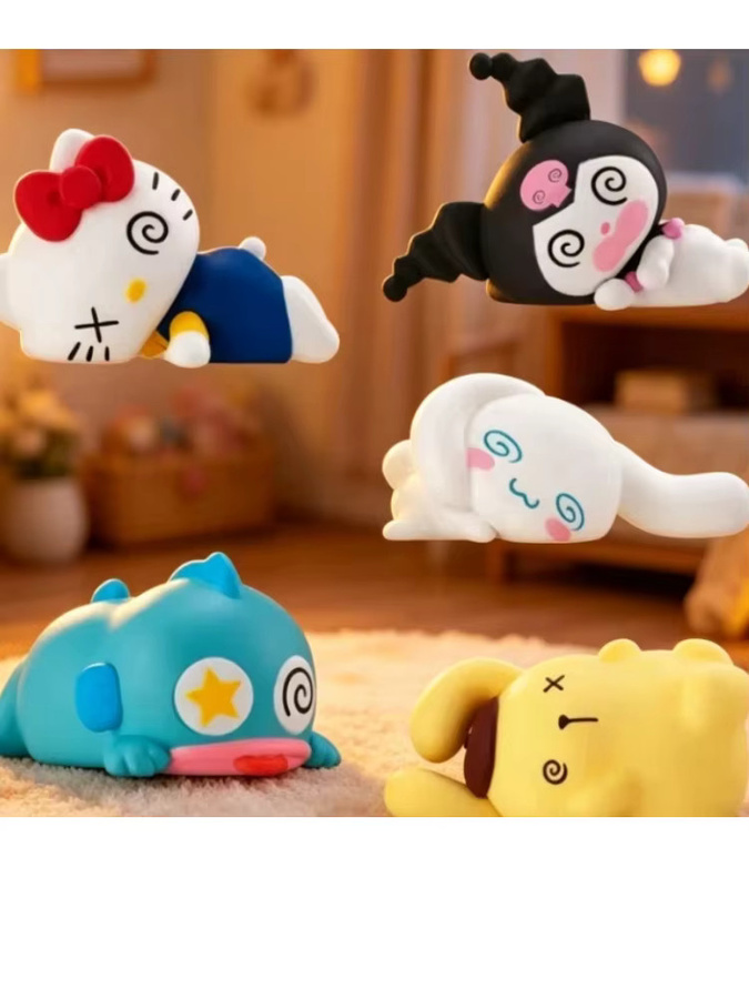 Sanrio Kuromi Charakter-Blindbox-Figur, Einzelfigur, Kunststoff - Bild 4