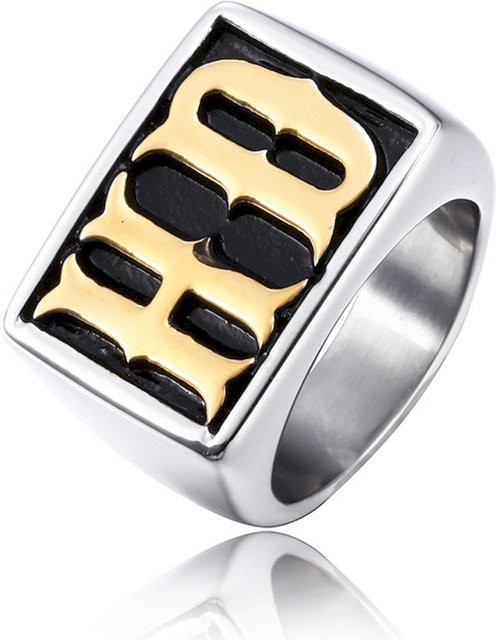 CXQNEWA Ring Edelstahl, Punk, Herren - Bild 1