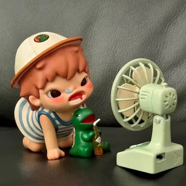POPMART Hirono Serie SUMMER TIME Actionfigur, Blind Box, Bunt / Mehrfarbig - Bild 1