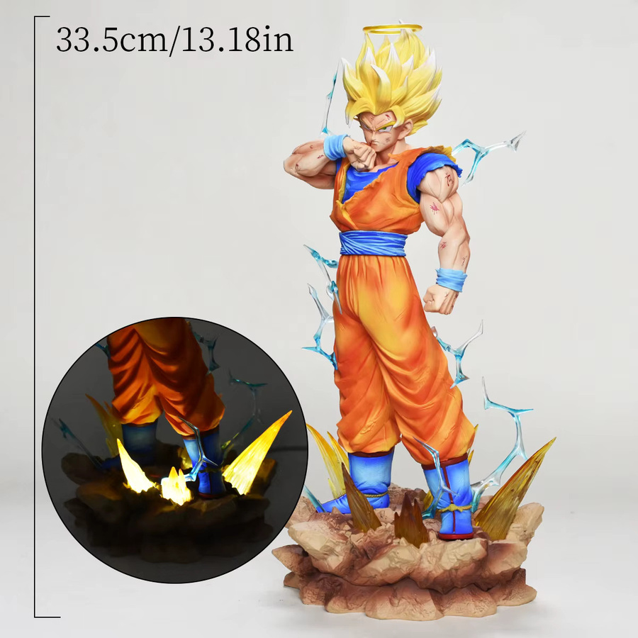 Bandai Dragon Ball Z Super Saiyajin 2 Goku Actionfigur, Einzelfigur - Bild 2