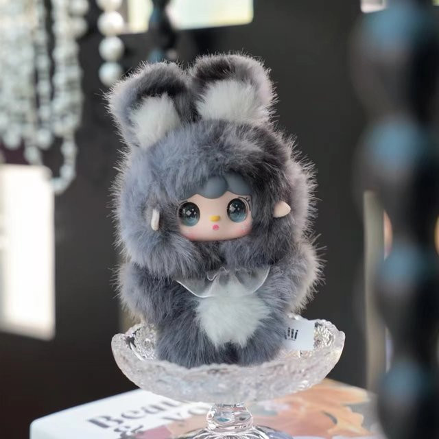 Yooki Hopping Bunny Serie Blind Box – Vinyl Plüsch Anhänger als Mystery Box Sammelfigur für Mädchen - Bild 1