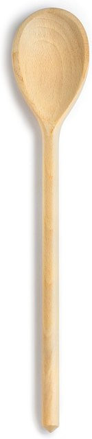 Helo Kochlöffel aus Holz, oval, beige, 30 cm - Bild 1