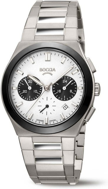 Boccia Chronograph, Titan, Quarz, 39 mm, Herren, 5 ATM - Bild 1