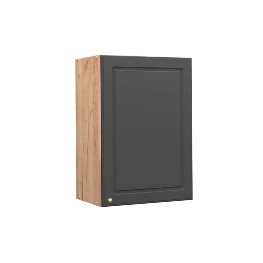 Vicco Hängeschrank Fame-Line Küchenschrank Landhaus Eiche Anthrazit-Gold Breite: 50 cm, Höhe: 72 cm, Tiefe: 34,1 cm - Bild 2