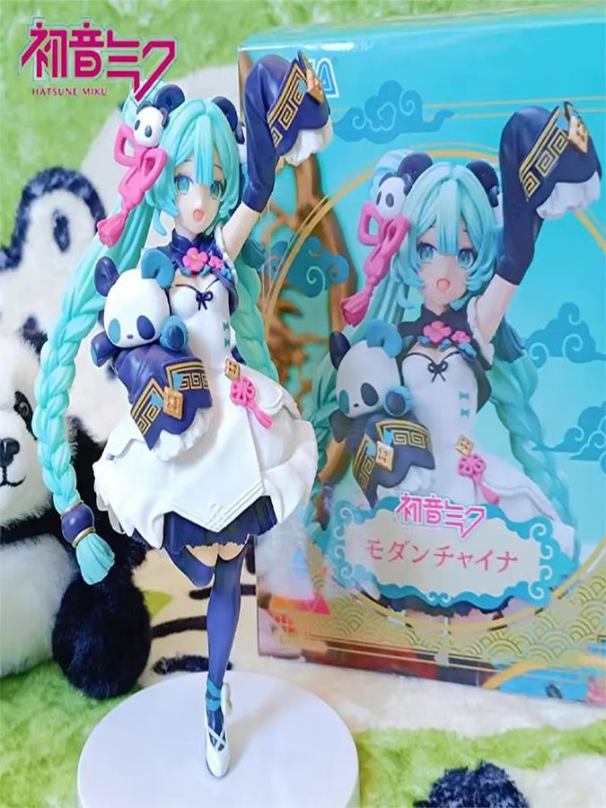 Bandai Anime Figur Hatsune Miku Teufel mit Katzenohren aus PVC in Multicolor - Bild 5