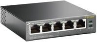 TP-Link TL-SG1005P Gigabit Ethernet Switch in Schwarz - Bild 1