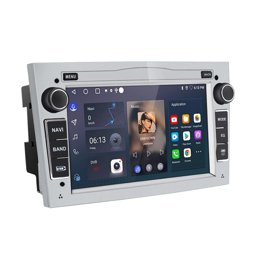 Junsun Android 14 Autoradio mit Bluetooth und Wi-Fi für Opel Zafira B Corsa D Astra G H mit 7,0 Zoll Display - Bild 2