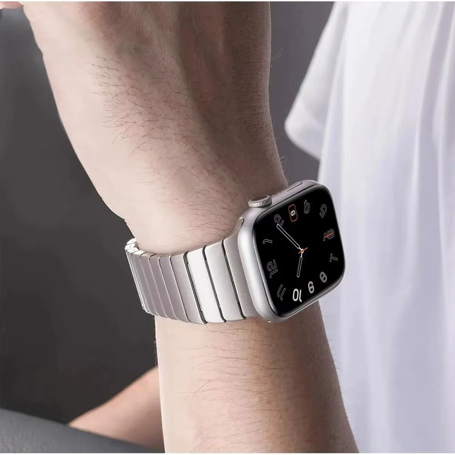 FancyWrist Uhrenarmband Edelstahl, Schwarz, Unisex - Bild 5