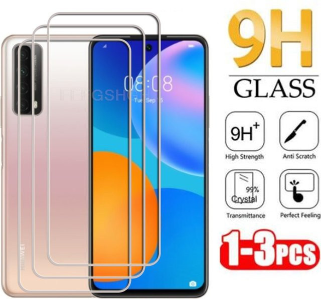 Displayschutz aus gehärtetem Glas für Huawei P30 P40 P20 Mate 20 Lite Y7 P Smart Z 2021 Nova 5T 12i 11 12S 13 transparent - Bild 1