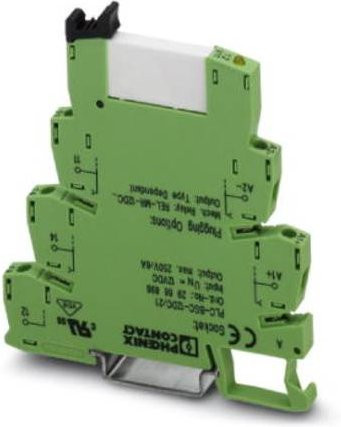 Phoenix Contact PLC-RSC-48DC/21 Interfacerelais, 48 V/DC, 6 A, 1 Wechsler, Grün, 10 Stück - Bild 1