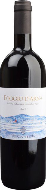 Tenuta di Sesta Poggio D'Arna Rotwein, Sangiovese, Toscana IGP, 2022, trocken, 0,75 l - Bild 1