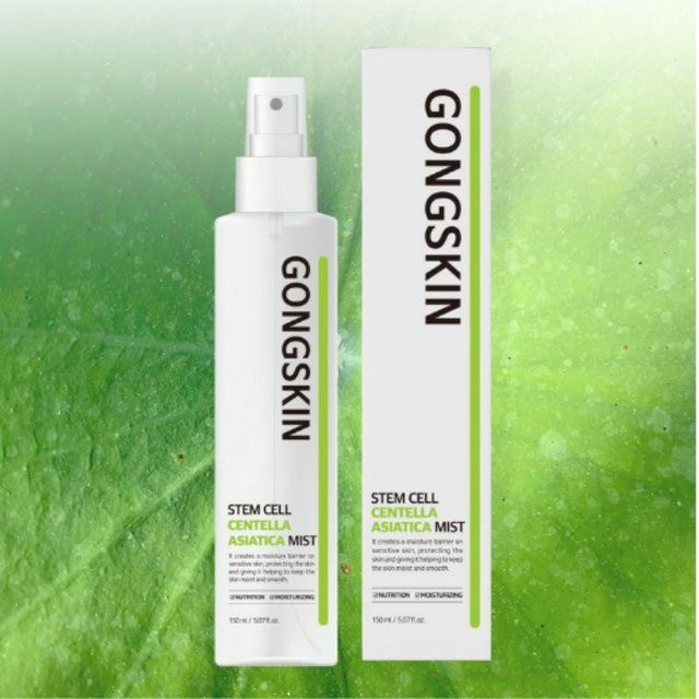 GONGSKIN Stammzellen Centella Asiatica Spray, 150 ml, Empfindliche Haut - Bild 1