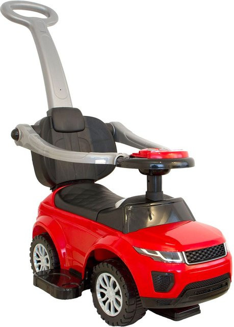 Lemodo Rutschauto mit Schiebestange für Kinder ab 1 Jahr in Rot - Bild 1