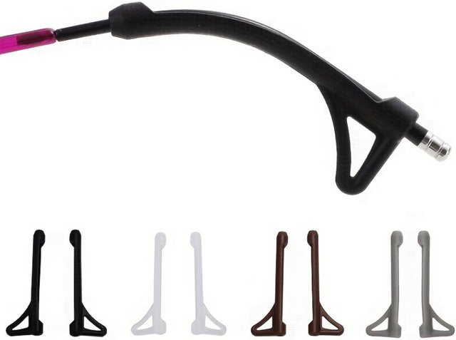 GESTLEMONTAR Nasenpads Silikon, 10 Stück, Black, Multicolour - Bild 1