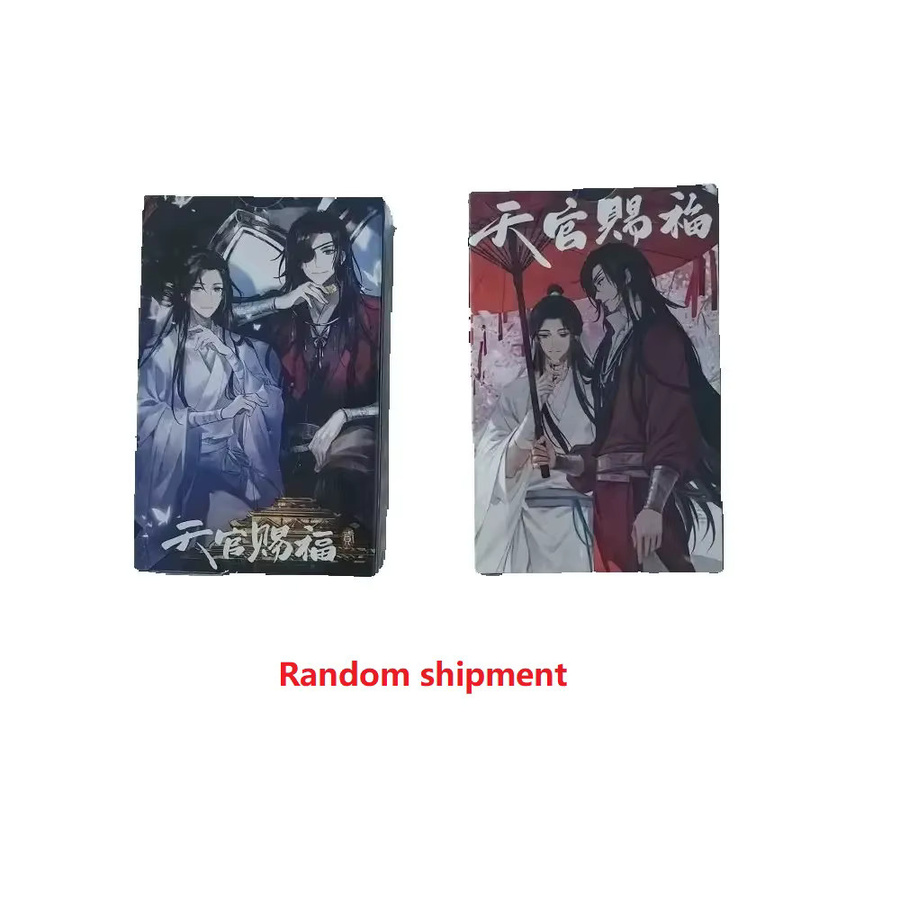 nbyinto Heaven Official's Blessing Laser Lomo Card Set Tian Guan Ci Fu mit Xie Lian und Hua Cheng, 92 Stück Mini Postkarten und Fotokarten, Multicolor - Bild 5