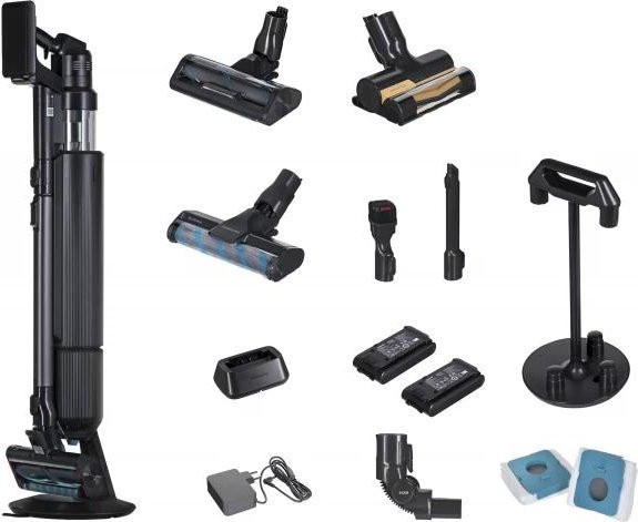 Samsung AI Jet Ultra VS90F40DEK/WA Standstaubsauger, Schwarz, beutellos - Bild 1