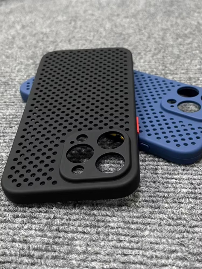Kühlende und atmungsaktive Silikonhülle von Fudusaidman für iPhone 11 bis iPhone 17 Air in Grün - Bild 7