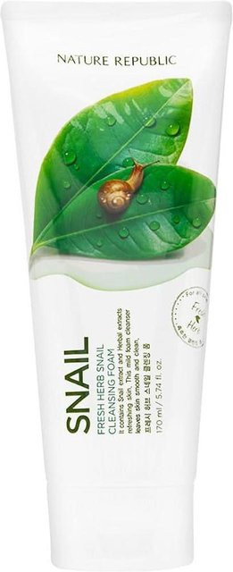 Nature Republic Fresh Herb Reinigungsschaum, 170 ml, Aloe Vera - Bild 1