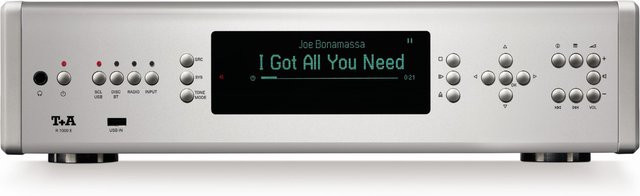 T+A R 1000 E (V2.5) CD-Receiver mit Internetradio und Bluetooth in Silber - Bild 1