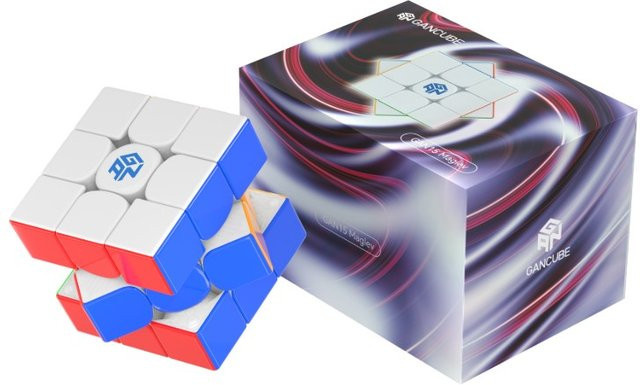 GAN 15 Maglev UV Stickerless Magnetic Speed Cube 3x3, Puzzlespielzeug - Bild 1