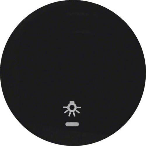 Hager Wippe Dimmer Schwarz glänzend WLW1332BG - Bild 1