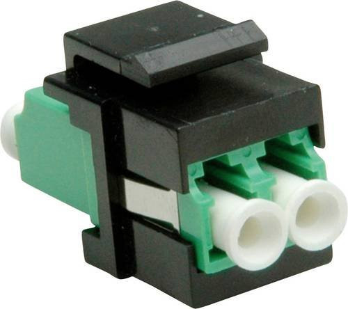 Roline LWL-Adapter 21.17.0058 Schwarz Grün - Bild 1