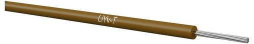 Kabeltronik Schaltlitze LiYv-t 1 x 0,14 mm² Braun 100 m - Bild 1