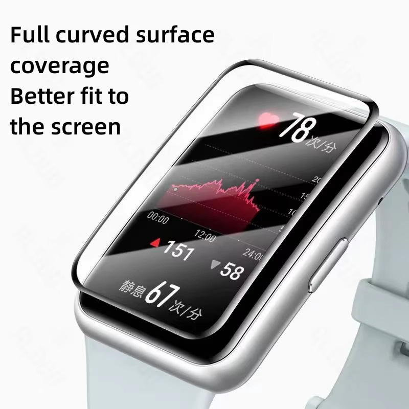 Schutzfolie für Huawei Band 6 7 8 9 10, transparent, Anti-Scratch Displayfolie - Bild 3