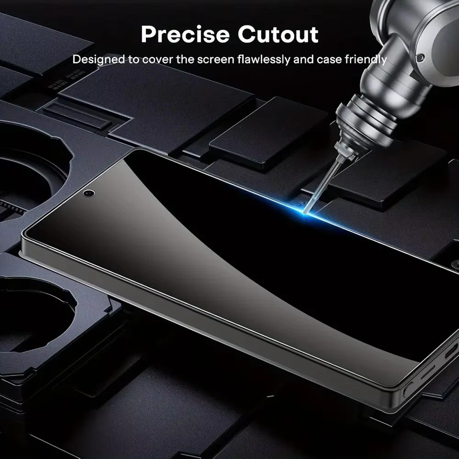 5 Stück Ultra HD Gehärtetes Glas Displayschutzfolie für Samsung Galaxy S25 S24 S23 S22 S21 Plus FE, Transparent - Bild 3