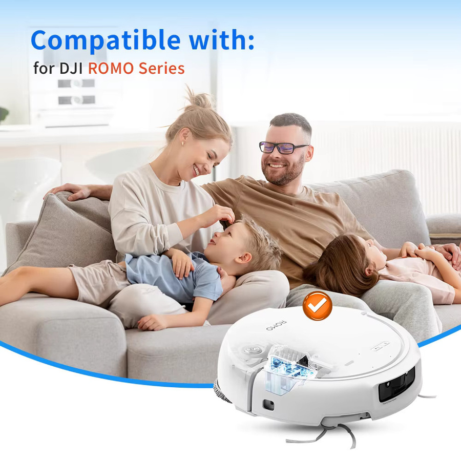 Ninja Silbernes bakteriostatisches Modul für DJI ROMO Staubsauger, Ersatz-Wassertank mit Ionen-Geruchsterilisation, Weiß - Bild 1