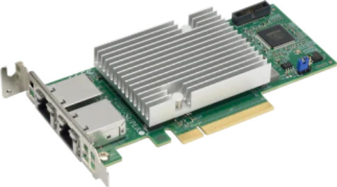Supermicro AOC-STG-B2T Netzwerkkarte mit 10 Gbe Ethernet/LAN über PCIe - Bild 1
