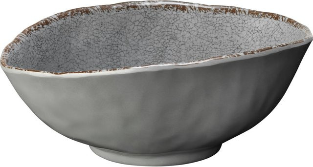 VEGA Schale Portage grau oval 6er Pack 1500 ml B: 20,6 cm, T: 24,2 cm, H: 9,3 cm - Bild 1