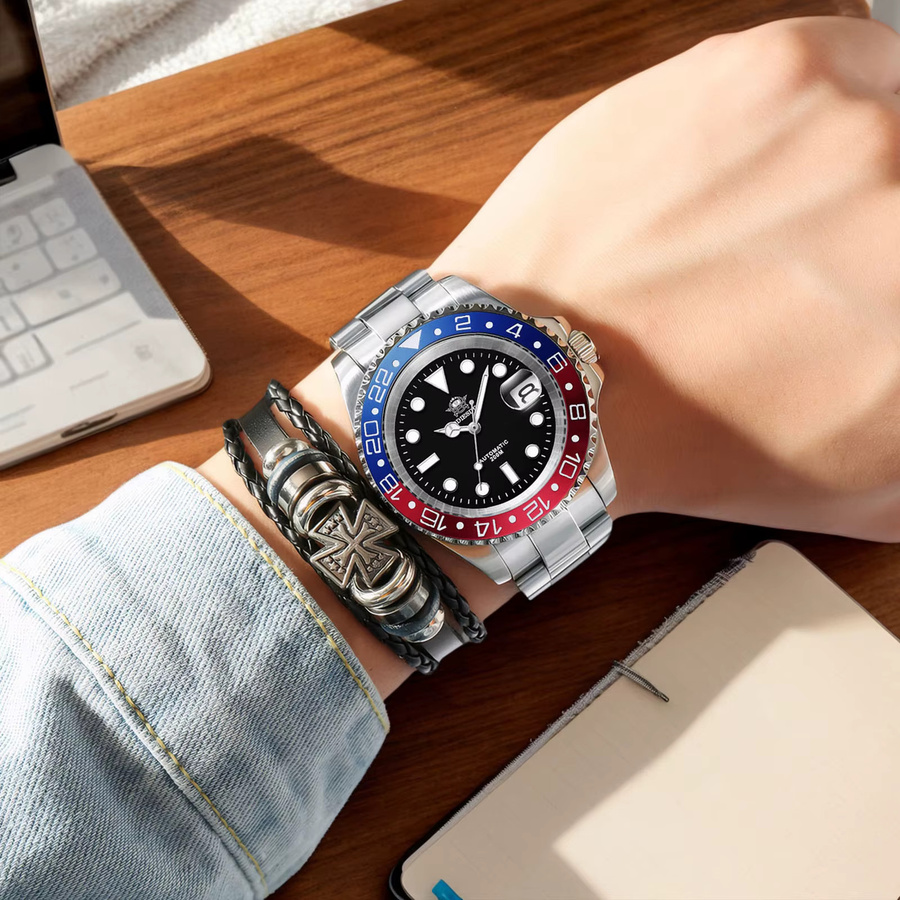 ADDIESDIVE Taucheruhr, Automatik, Edelstahl, Saphirglas, Herren - Bild 4