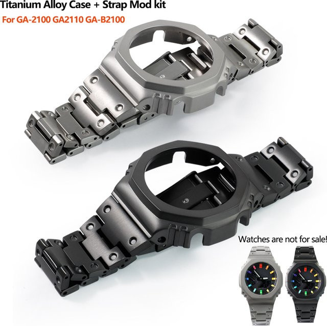 Casio Uhrenarmband Titan, Silber, Unisex - Bild 1
