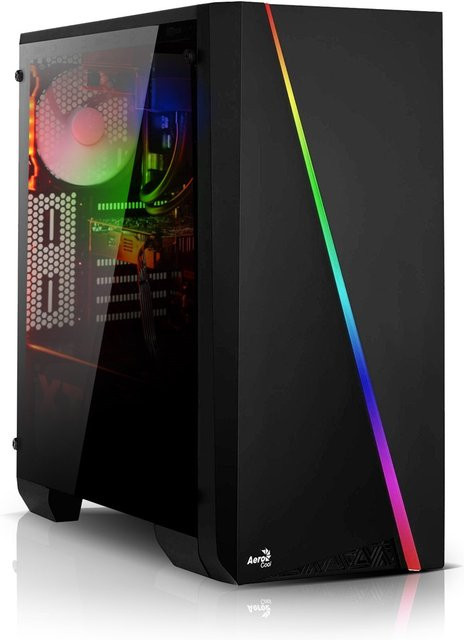 Centurion Gaming PC mit AMD Ryzen 5 3600, 16 GB RAM, 512 GB SSD, nVidia GeForce GTX 1660 Super (6 GB) und Windows 10 in Schwarz - Bild 1