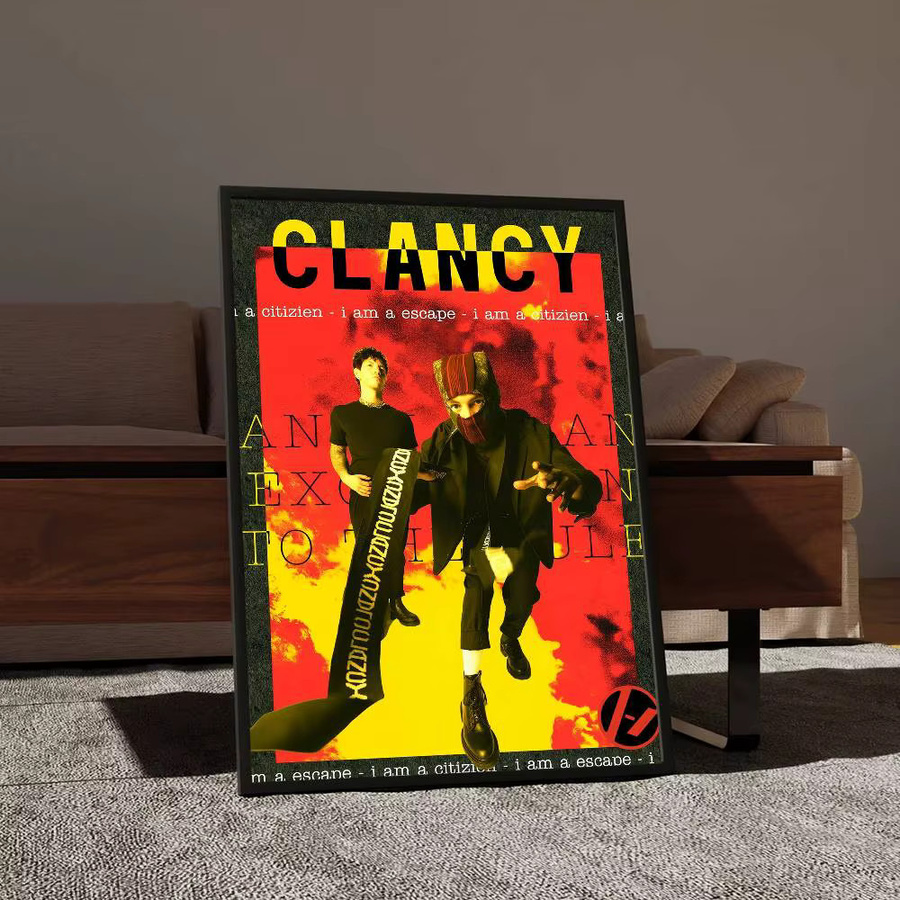 T-Twenty One Pilots Band Classic Anime Poster Wanddekoration aus wasserfestem Papier in Multicolour - Bild 4