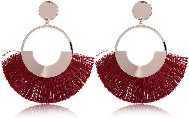YULIN Ohrringe, Silber, Messing, Damen, Vintage - Bild 1