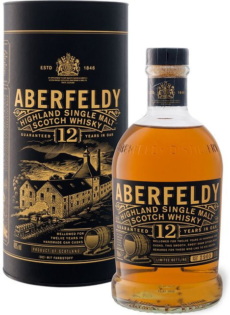 Aberfeldy Highland Single Malt Scotch Whisky 12 Years 0,7 l - Bild 2