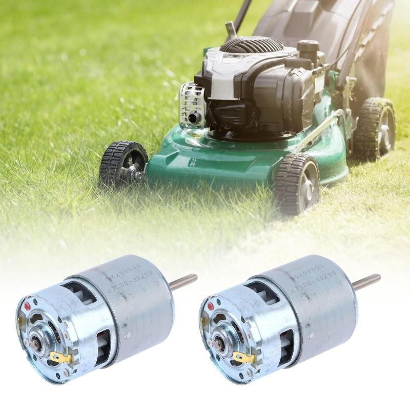 755 Gewinde Elektromotor 21V mit langer Welle für Rasentrimmer und Rasenschneider - Bild 2