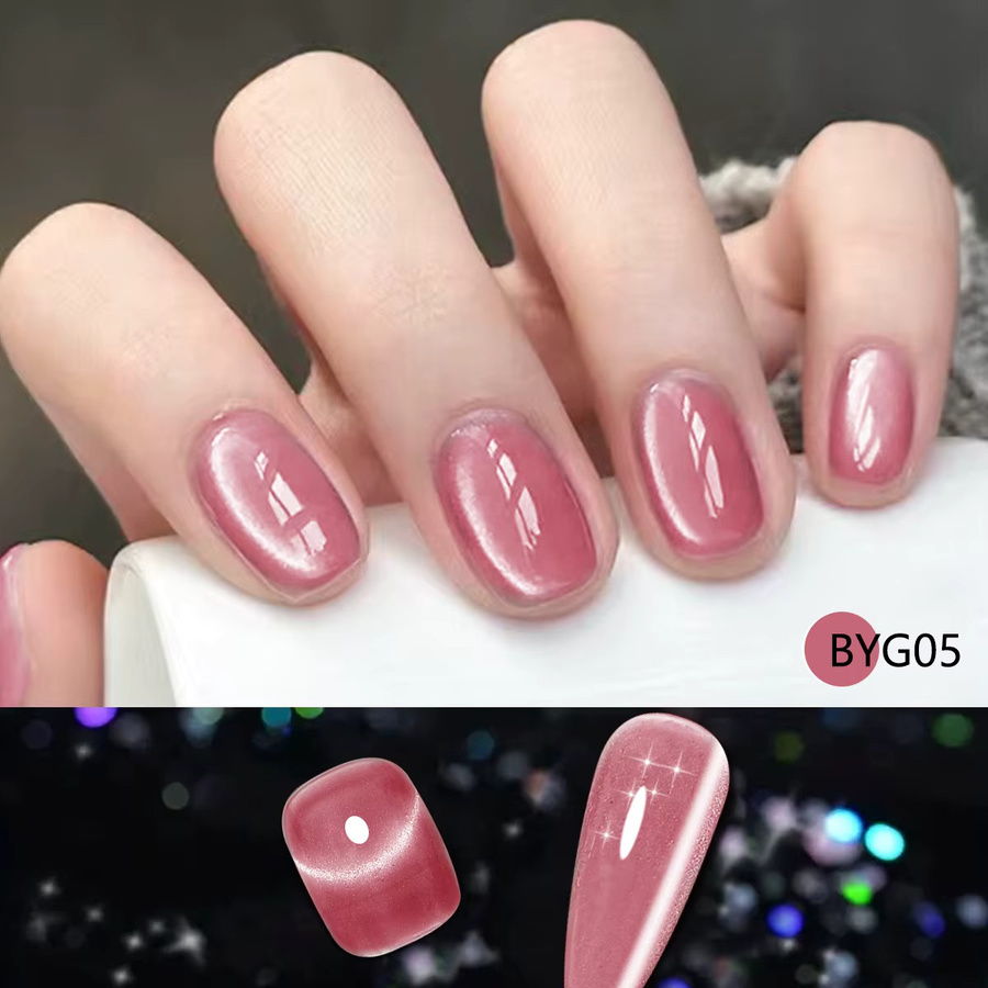 Groillim Gel-Nagellack, Weiss, Schimmernd, 7 ml - Bild 3