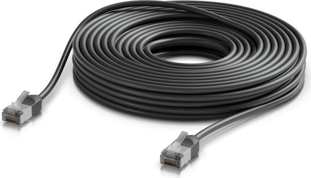 Ubiquiti Cat6a Outdoor-Netzwerkkabel Ethernet/LAN Schwarz 15 m - Bild 1